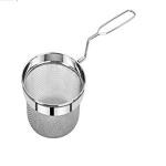 MARWALL Silver Stainless Steel Deep Fry, Mesh Strainer