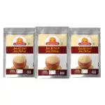 Ghotaram Jau Barley Ka Daliya Protein Rich Cracked Jau High-fiber Daliya | Jao Dalia Low glycemic index | Sprouted Hordeum vulgare Porridge-Cooling summer Jau Rabdi/Marwar Rabdi Guli-720g(pac 3x 240g)