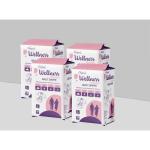 UNIJOY Adult Diapers Premium Tape Style - Large Set of 4 10pc Diapers with Odour Lock And Anti-Bacterial Absorbent Core For Men & Women's - Pack of 4