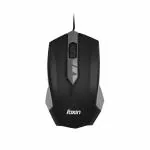 Foxin Smart Wired Optical Mouse (Grey)