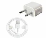SKADIOO Compatible iPhone Charger with Cable, Compatible Apple Adapter with All iPhones 5/ 5s/ 5C / SE/ 6/ 6s/ 6/ 6Plus/ 7/ 7Plus/ 8/8Plus/Xr/Xs/X/Xs/Xs Max/ 11/11Pro/11Promax & iOS Devices - (White)