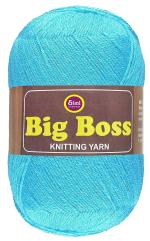 Simi Enterprise Aqua Blue Wool Bigboss Wool, Ball Hand Knitting Wool, Art Craft Soft Fingering Crochet Hook Yarn, Needle Knitting Yarn Thread Dyed-Ae Art-Aaf, 400 G