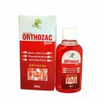 Elzac Herbals Orthozac Gold Ayurvedic Pain relief oil 60ml - Ayurvedic care for knee & joint pain | Inflammation | Back pain, Neck Pain, Knee Pain, Sprain, Irritating nerve pain, Muscle Pain | Suitable for sports and gym related injuries | Arthritis