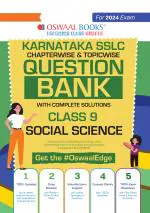 Oswaal Karnataka SSLC Question Bank Class 9 Social Science for Board Exams 2024_oswaal books