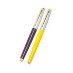 Auteur Focus Multicolor Brass Fountain Ink Pen (Pack Of 2)