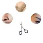 S-102 (4 Inch) Beard and Moustache Scissors For Precise Facial Hair Trimming - Sharpness and Stainless Steel Give These Scissors Durability That Will Last