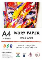 ECLET White A4 Heavy Ivory Sheet (Pack of 20)