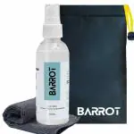 BARROT Screen Cleaning Kit | Designed for Apple Devices - iPhones, iMacs, iPads, Macbooks | Made with 70% IPA | Includes 100ml Screen Cleaner, Plush Microfiber & Carry-Along Pouch