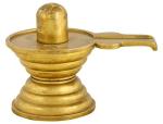 Kalakrithi Metal Shiva Linga for Worship 10.16 X 15.24 cm