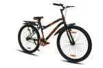 GANG CATCHER UG Non-Suspension V-Brake Single Speed with IBC 24T (Frame : 14 Inches) Mountain Cycle (Black,Orange)