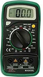 HTC Instrument 830l Digital Multimeter (Black and Green)