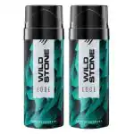 Wild Stone Edge Deodorants Body Spray for Men, Pack of 2 (150ml each)