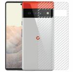 Kite Digital Google Pixel 6 Back Screen Protective Film Carbon Fiber Skin Transparent Screen Guard Sticker (Pack of 2)
