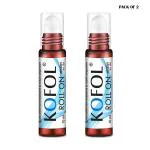Kofol Roll On by Charak Pharma for Headache & Nasal Congestion | Cold & Cough - Pack of 2