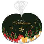Festiko 12 Pcs Christmas Gift Tags (Design 9), Xmas Santa Gift Tags For Gift Wrap