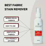 Hersay Fabric Stain remover Pack Of 2 Remove blood,tea,coffee,makeup, mud, sweat stains easily bleach free