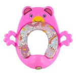 NHR Baby Cushioned Potty Seat with Easy Grip Handles and Comfortable seat (9 Months to 4 Years, Pink)