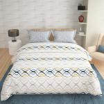 SKAP Book Fold Double Bedsheet with 2 Pillow Covers 220*250 cm (UDB4)