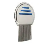 MAPPERZ Stainless Steel Lice Treatment Nit Comb/ Nit Lice Egg Removal Stainless Steel Metal