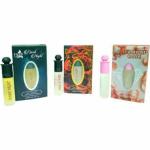 FARD Dark Night, Musk Al Ward, Diamond Rose Alcohol Free Floral Attar, 18 ml - Pack of 3