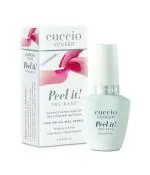 Cuccio Peel It! Pre Base, Clear, Protects Nails, No Soak Off, No Buffing required, Pefect Base for Gel Polish13 ml