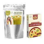 Mr.Kool Refreshing Jaljeera Flavor Powder 400gm.| Vanilla Flavor Custard Powder 100g Combo (500g)