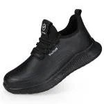 TruTuff Waterproof Men Industrial Sports Safety Shoes (Aqua, UK8) Light Weight, Steel Toe, Puncture Resistant, Anti Skid Sole for Factory, Construction, Warehouse, Bike