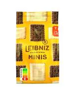 Bahlsen Leibniz Minis Black And White Cocoa Biscuit Covered With Lovely Chocolate, 125 G