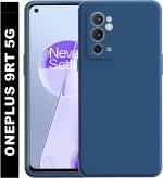 KWINE CASE Oneplus 9Rt 5G, Oneplus 9Rt Blue Rubber Back Cover
