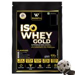 WellsPro ISO Whey Gold Cookie & Cream Protein Powder 850g
