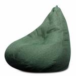 Style Homez ORGANIX Collection, Classic Bean Bag XXXL Size Green Color in Organic Jute Fabric, Cover Only
