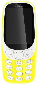 Nokia 3310 Dual SIM Keypad Mobile with MP3 Player,FM Radio & Rear Camera (Yellow)