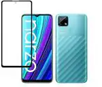 Vizio Realme Narzo 30 Pro Transparent Tempered Glass Touch Sensitive and Scratch Resistant Screen Protector 15 x 8 x 1.3 cm (Pack of 2)