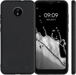 Shagya Nokia C10 Black Silicon Back Cover Case