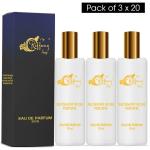 Riffway Blossom Rose Branded Luxury Perfume For Women | Essence Of Feminism| Girls Scent / Pack of 3