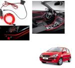 Kozdiko Red Color 12V 5Mtrs Roll Cold Light Car Socket Strip Neon for Hyundai Getz