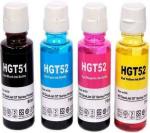 GPN PRINT HP Ink Tank 310 315 319 410 415 419 GT5810 GT5820 1 BLACK and 1 Blue Ink Bottle (Pack of 4)