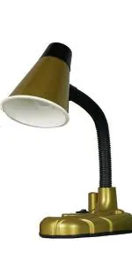 ALUCIFIC 333 2 B22 Holder Golden Table Lamp (5W Bulb Included)