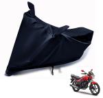 Auto Hub Waterproof Bike Cover Compatible with Hero Passion X Pro -(Fabric:-Polyester, Color:-Black)