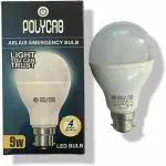 POLYCAB AELIUS LED EMERGENCY DIMMABLE BULB 9WT A70 6500K