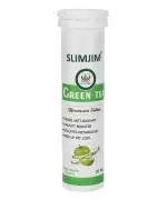 SLIM JIM Green Tea With Garcinia Cambogia For Fat-Reducing Slimming Tone (Green Apple Flavor