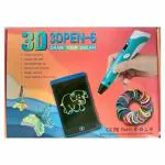 Protomont TECHNOLOGIES Melt 3D Pen Kit Box Complete Set For 3D Printing Pen, 3D PEN-6-1 Set with Stencils