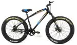 habrok bikes FATBIKE-SINGLE-SPEED 27.5 T Fat Tyre Cycle (Single Speed, Black)