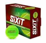 Aashray SiXiT Heavy Rubber Cricket Tennis Ball Pack of 6