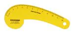 Traceease French Curve Template, Garment Ruler Sewing Tailoring Tools Stencils- 12 Inches Long