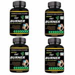 Zemaica Healthcare|Extra Fat Burner|fat burner, Body Fat cutter, Loss body weight|Flavor Banana|Pack of 4