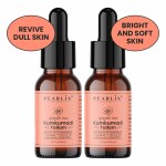 PEARLIX Kumkumadi Tailam | 10ml, Pack Of 2 100% Pure | For Skin: Irritation & Dry Skin | For Face: Prone & Blemishes