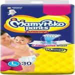 MamyPoko L-50 (9-14 Kg) 10 Hrs Absorb Standard Qwality diapers - L (50 Pieces)