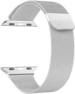 SoSh Stainless Steel Smart Band Strap for All Apple Watch Series (Silver)