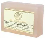 Khadi Natural Sandalwood Soap, 125 g Each (Pack Of 3)
